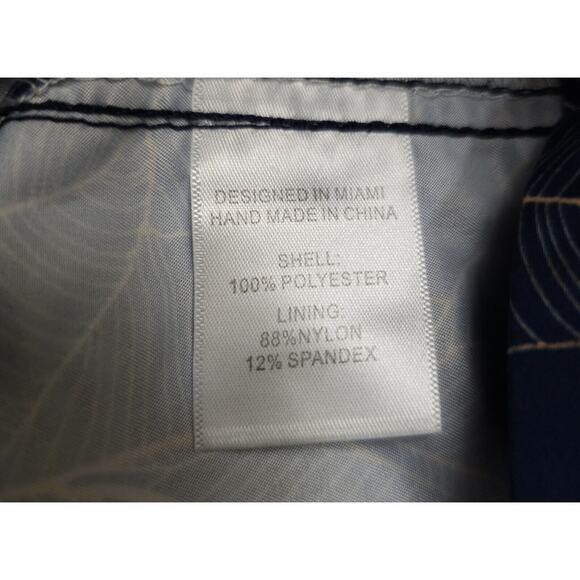 Capelle Miami Swim Trunks Mens Pineapple Compression Lined Blue NOWT - Picture 6 of 6